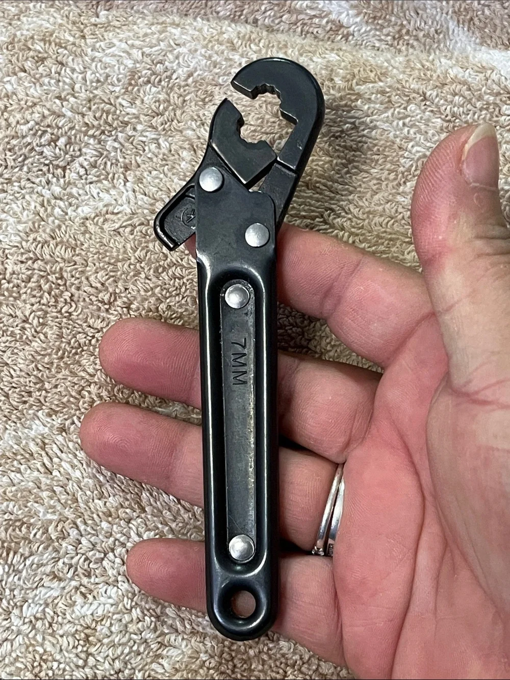 7mm durable black